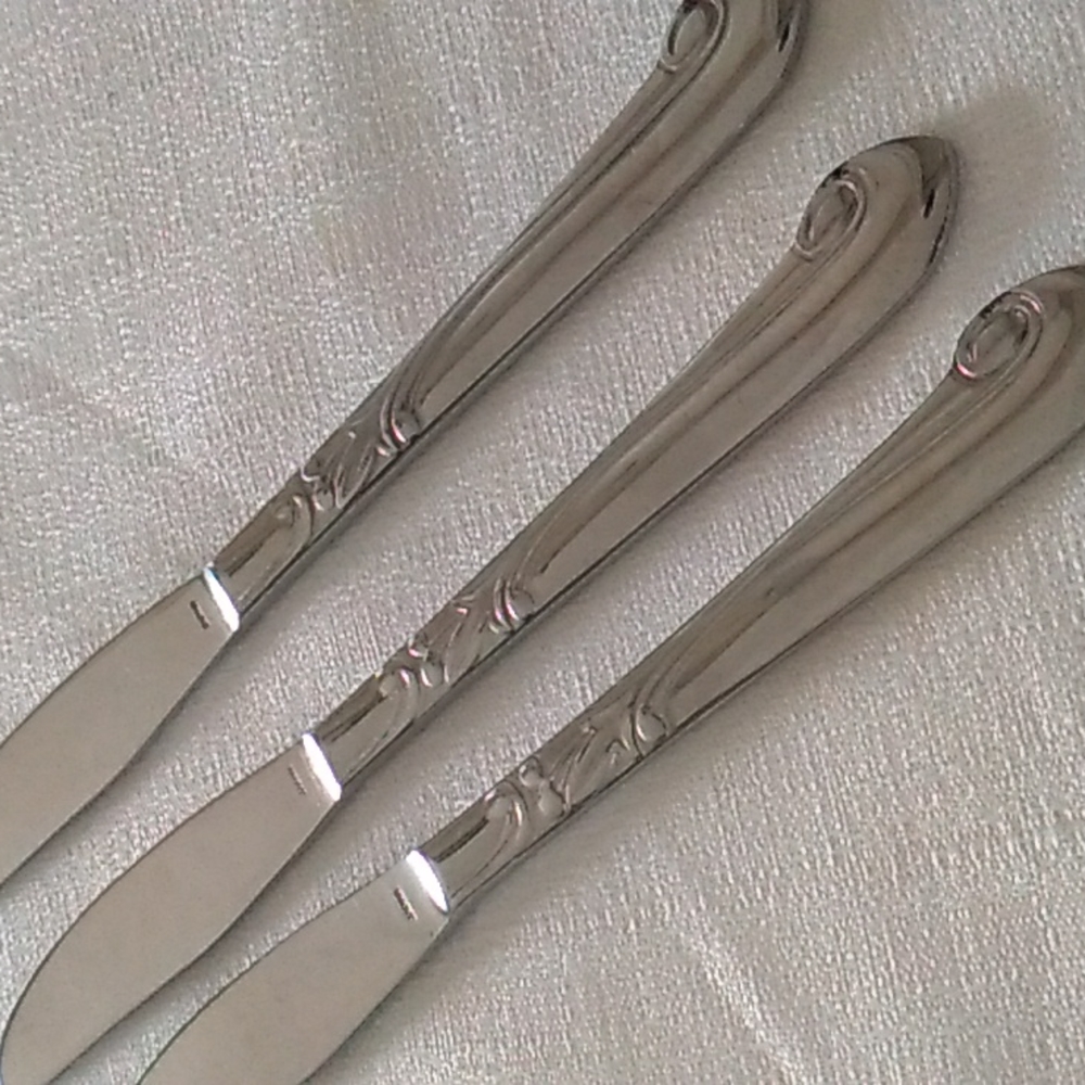ACSONS 3 Dinner Forks Glossy Stainless Steel  PATTERN ACF1